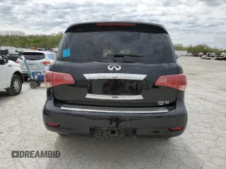 2011 Infiniti QX56 7-passenger with VIN JN8AZ2NE8B9005573, listed as a Copart auction lot 53086155 with 166,571 mi miles and Clean Title. Bid and sale history available at carsss.com. Image 6.