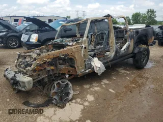 2022 Jeep Gladiator Rubicon с VIN 1C6JJTBG4NL174244, выставлен на аукционе Copart как лот 62507374 с пробегом Не указан миль и На запчасти • Non repairable. История ставок и продаж доступна на DreamBid. Изображение 1.