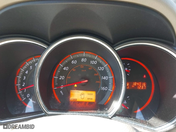 2010 Nissan Murano SL with VIN JN8AZ1MW1AW133030, listed as a IAAI auction lot 41732718 with 184,016 mi miles. Bid and sale history available at carsss.com. Image 7.