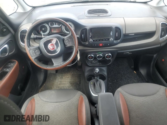 2014 FIAT 500L Trekking with VIN ZFBCFADHXEZ007335, listed as a Copart auction lot 65369515 with 150,538 mi miles and Salvage title. Bid and sale history available at DreamBid. Image 8.