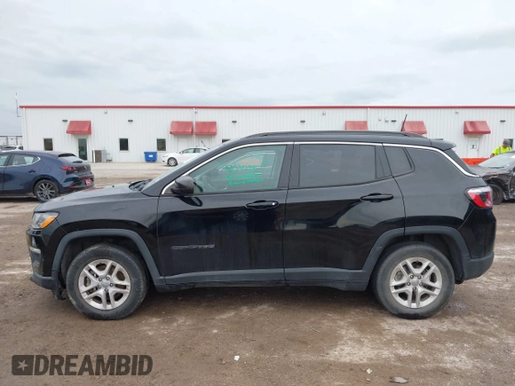 2019 Jeep Compass Sport z VIN 3C4NJCAB2KT848049, wystawiony jako IAAI lot #42119957 z przebiegiem 119 638 mil mil oraz . Historia ofert i sprzedaży dostępna na DreamBid. Obrazek 14.