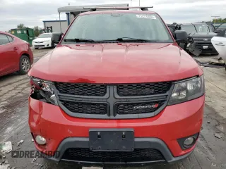 2015 Dodge Journey SXT with VIN 3C4PDCCG3FT518628, listed as a Copart auction lot 71271624 with 97,386 mi miles and Salvage title. Bid and sale history available at DreamBid. Image 5.