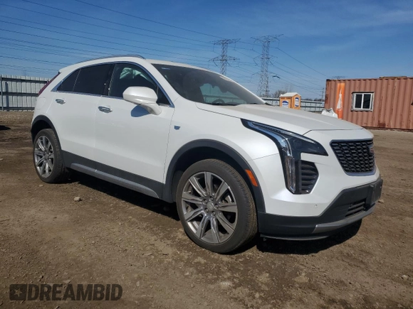 2019 Cadillac XT4 AWD Premium Luxury with VIN 1GYFZDR42KF182713, listed as a Copart auction lot 48633265 with 60,836 mi miles and Salvage title. Bid and sale history available at DreamBid. Image 4.