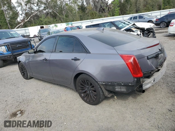 2015 Cadillac CTS Luxury RWD with VIN 1G6AR5SX0F0115632, listed as a Copart auction lot 45395555 with 140,119 mi miles and Salvage Title. Bid and sale history available at DreamBid. Image 2.