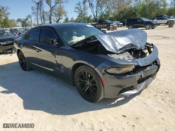 2018 Dodge Charger SXT with VIN 2C3CDXBG8JH147785, listed as a Copart auction lot 48533645 with 216,301 mi miles and Salvage Title. Bid and sale history available at carsss.com. Image 10.