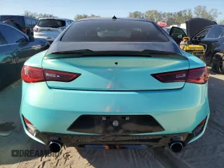 2018 Infiniti Q60 Sport with VIN JN1EV7EK6JM341104, listed as a Copart auction lot 82397074 with 53,666 mi miles and Salvage Title. Bid and sale history available at DreamBid. Image 6.