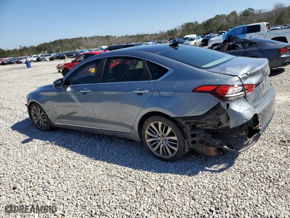 2015 Hyundai Genesis 5.0L with VIN KMHGN4JF8FU060681, listed as a Copart auction lot 48081865 with 159,216 mi miles and Salvage Title. Bid and sale history available at carsss.com. Image 2.