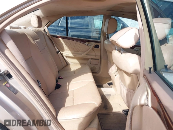 2002 Mercedes-Benz E 320 with VIN WDBJF70J02B430721, listed as a IAAI auction lot 41785294 with 199,416 mi miles and . Bid and sale history available at DreamBid. Image 8.