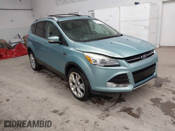 2013 Ford Escape Titanium with VIN 1FMCU9J9XDUC60029, listed as a IAAI auction lot 41936948 with 184,012 mi miles and . Bid and sale history available at DreamBid. Image 1.