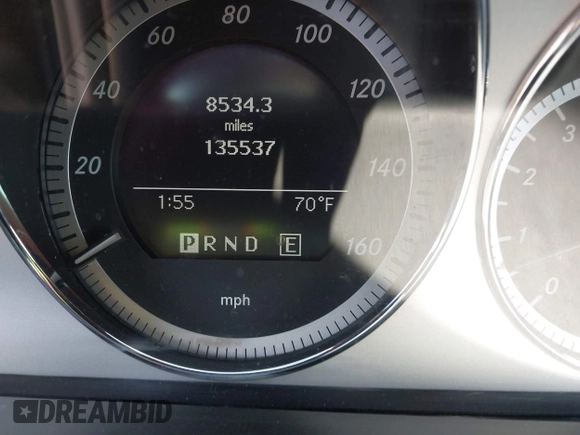 2011 Mercedes-Benz C-Class C 300 Sport with VIN WDDGF8BB2BR171296, listed as a IAAI auction lot 42108655 with 135,537 mi miles. Bid and sale history available at carsss.com. Image 7.