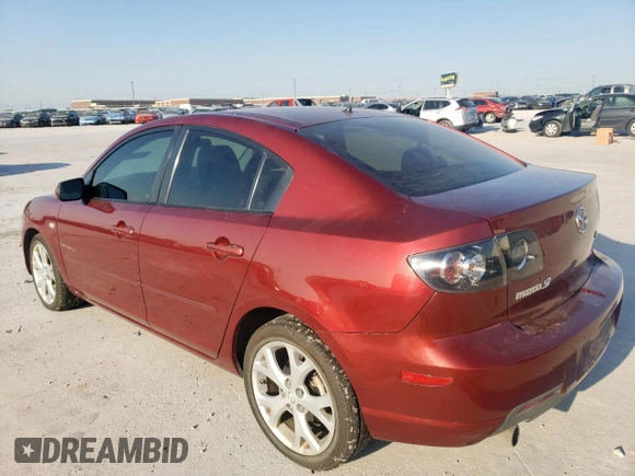 2008 Mazda 3 i Touring with VIN JM1BK32F781139196, listed as a Copart auction lot 53186405 with 124,043 mi miles and Clean Title. Bid and sale history available at carsss.com. Image 2.