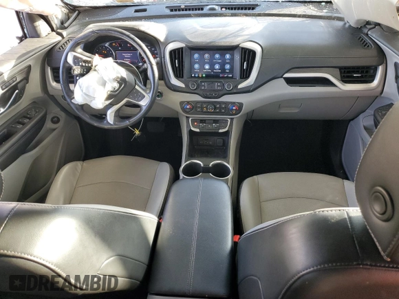 2022 GMC Terrain SLT with VIN 3GKALVEV5NL154117, listed as a Copart auction lot 45581315 with 63,445 mi miles and Salvage Title. Bid and sale history available at DreamBid. Image 8.