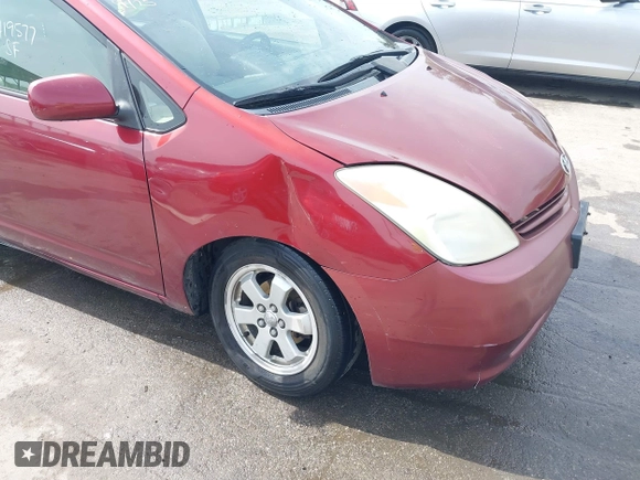 2005 Toyota Prius with VIN JTDKB20U957010252, listed as a IAAI auction lot 42119577 with 117,717 mi miles. Bid and sale history available at carsss.com. Image 6.