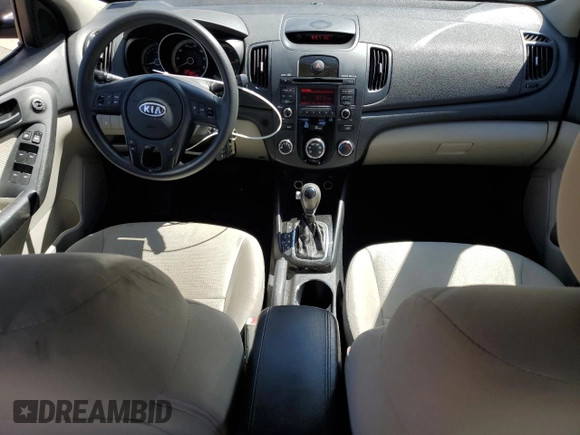2011 Kia Forte EX with VIN KNAFU4A26B5380941, listed as a Copart auction lot 54858255 with 130,136 mi miles and Salvage Title. Bid and sale history available at carsss.com. Image 8.