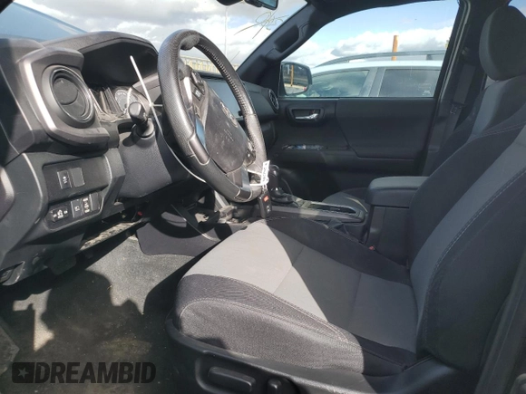 2022 Toyota Tacoma SR with VIN 3TMCZ5AN0NM475548, listed as a Copart auction lot 42057405 with 56,008 mi miles and Salvage title. Bid and sale history available at DreamBid. Image 7.