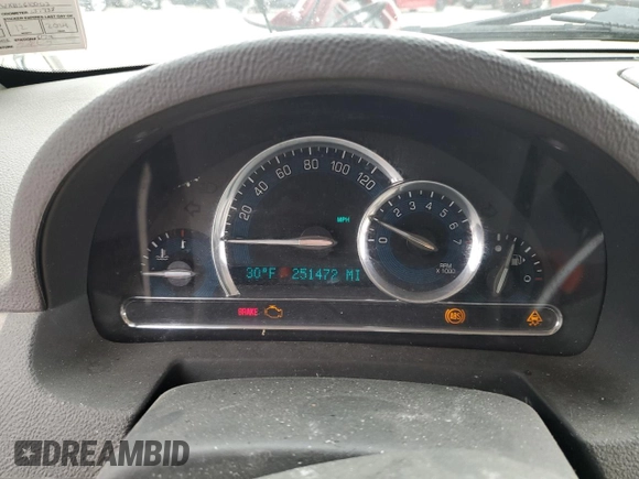 2011 Chevrolet HHR LS with VIN 3GCAAAFWXBS610003, listed as a Copart auction lot 82632934 with 251,472 mi miles and Salvage title. Bid and sale history available at DreamBid. Image 9.