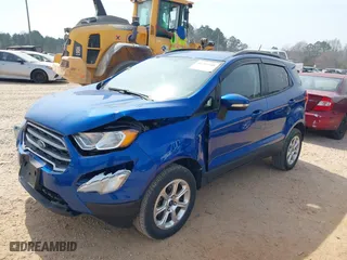 2020 Ford EcoSport SE with VIN MAJ6S3GL9LC391034, listed as a IAAI auction lot 41797346 with 19,351 mi miles. Bid and sale history available at carsss.com. Image 17.