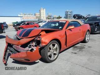2012 Chevrolet Camaro 2LT with VIN 2G1FC3D31C9100361, listed as a Copart auction lot 77345114 with 163,872 mi miles and Salvage Title. Bid and sale history available at carsss.com. Image 1.
