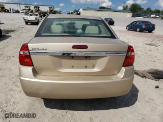 2005 Chevrolet Malibu with VIN 1G1ZS52FX5F111510, listed as a Copart auction lot 74520274 with 0 mi miles and Clean Title. Bid and sale history available at carsss.com. Image 6.