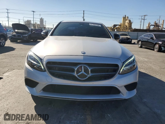 2021 Mercedes-Benz C 300 with VIN W1KWF8DB8MR632402, listed as a Copart auction lot 67762734 with 38,922 mi miles and Salvage Title. Bid and sale history available at carsss.com. Image 5.