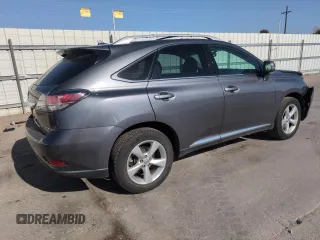 2013 Lexus RX 350 with VIN 2T2BK1BA5DC176547, listed as a Copart auction lot 52158535 with 74,665 mi miles and Salvage Title. Bid and sale history available at carsss.com. Image 3.