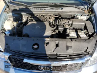 2011 Kia Sedona LX with VIN KNDMG4C78B6383375, listed as a Copart auction lot 76289414 with 198,732 mi miles and Salvage Title. Bid and sale history available at carsss.com. Image 12.