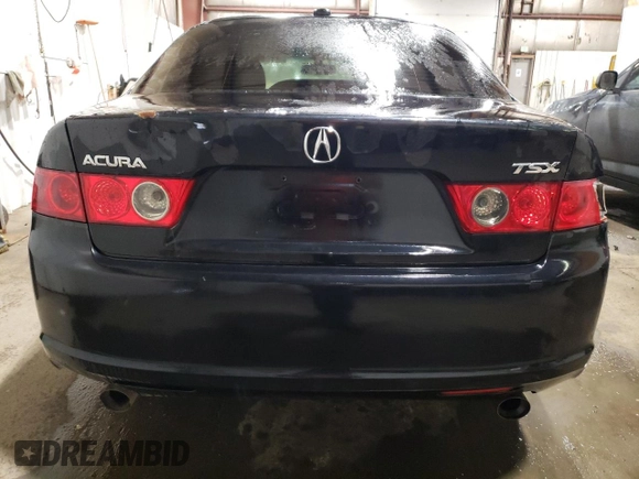 2008 Acura TSX with VIN JH4CL96898C011769, listed as a Copart auction lot 53543665 with 205,333 mi miles and Salvage title. Bid and sale history available at DreamBid. Image 6.