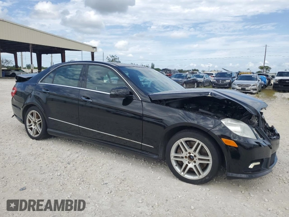 2010 Mercedes-Benz E-Class E 550 Luxury with VIN WDDHF9AB7AA161923, listed as a Copart auction lot 78159644 with 310,136 mi miles and Salvage Title. Bid and sale history available at carsss.com. Image 4.