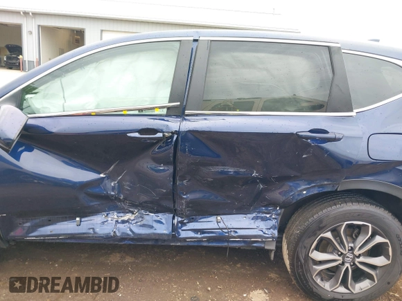 2022 Honda CR-V EX-L with VIN 2HKRW2H89NH651794, listed as a IAAI auction lot 42224492 with 56,996 mi miles and . Bid and sale history available at DreamBid. Image 14.