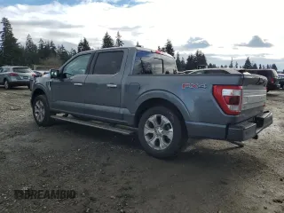 2023 Ford F-150 XL with VIN 1FTFW1E84PFB68860, listed as a Copart auction lot 43995925 with 11,457 mi miles and Salvage title. Bid and sale history available at DreamBid. Image 2.