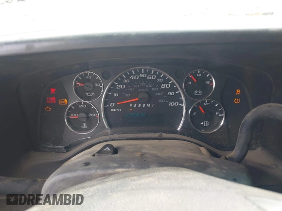 2016 Chevrolet Express Cargo with VIN 1GCWGAFF5G1261197, listed as a IAAI auction lot 42128029 with 117,535 mi miles and . Bid and sale history available at DreamBid. Image 7.