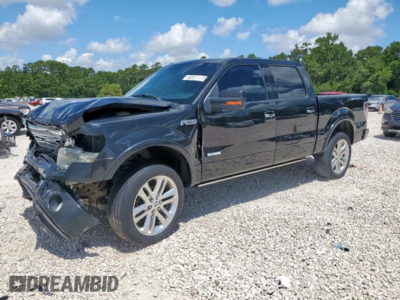 2013 Ford F-150 XL with VIN 1FTFW1ET2DFC34113, listed as a Copart auction lot 62120405 with 54,344 mi miles and Salvage title. Bid and sale history available at DreamBid. Image 1.