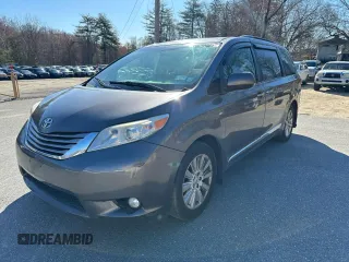 2016 Toyota Sienna Ltd with VIN 5TDDK3DC2GS130094, listed as a Copart auction lot 52756945 with 273,870 mi miles and Clean Title. Bid and sale history available at carsss.com. Image 1.