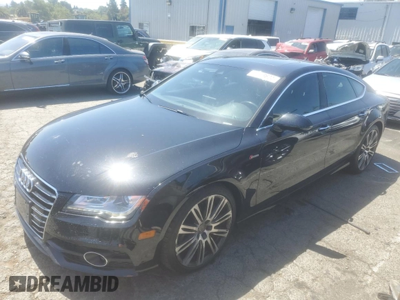 2013 Audi A7 3.0 Prestige with VIN WAU2GAFC8DN126009, listed as a Copart auction lot 64778624 with 123,628 mi miles and Clean Title. Bid and sale history available at carsss.com. Image 1.