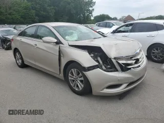 2011 Hyundai Sonata GLS with VIN 5NPEB4AC9BH180729, listed as a Copart auction lot 74673544 with 102,516 mi miles and Salvage Title. Bid and sale history available at DreamBid. Image 4.