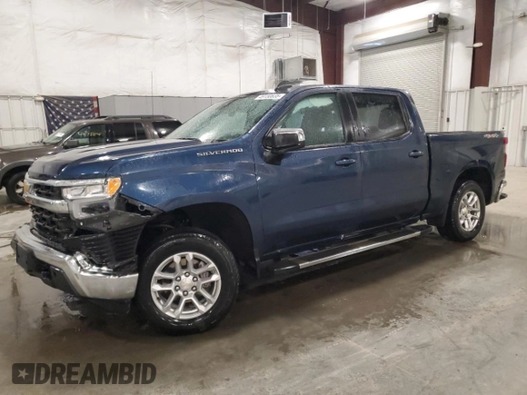 2022 Chevrolet Silverado 1500 LT with VIN 1GCPDDEK6NZ620844, listed as a Copart auction lot 49150835 with 40,717 mi miles and Salvage Title. Bid and sale history available at DreamBid. Image 1.