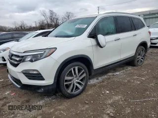 2016 Honda Pilot Touring with VIN 5FNYF6H90GB056880, listed as a Copart auction lot 83948664 with 120,857 mi miles and Salvage Title. Bid and sale history available at carsss.com. Image 1.