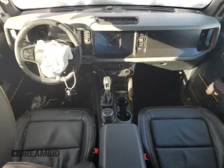2021 Ford Bronco with VIN 1FMEE5DH3MLA64814, listed as a Copart auction lot 42487925 with 32,725 mi miles and Salvage title. Bid and sale history available at DreamBid. Image 8.