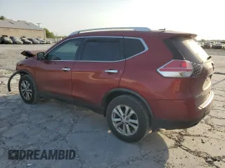 2016 Nissan Rogue SV with VIN JN8AT2MT0GW005836, listed as a Copart auction lot 49987145 with 94,636 mi miles and Salvage Title. Bid and sale history available at carsss.com. Image 2.