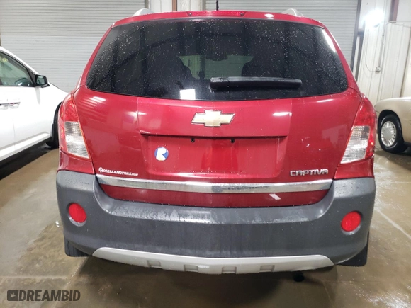 2013 Chevrolet Captiva Sport Fleet LS with VIN 3GNAL2EK9DS609191, listed as a Copart auction lot 80363284 with 118,675 mi miles and Salvage Title. Bid and sale history available at carsss.com. Image 6.