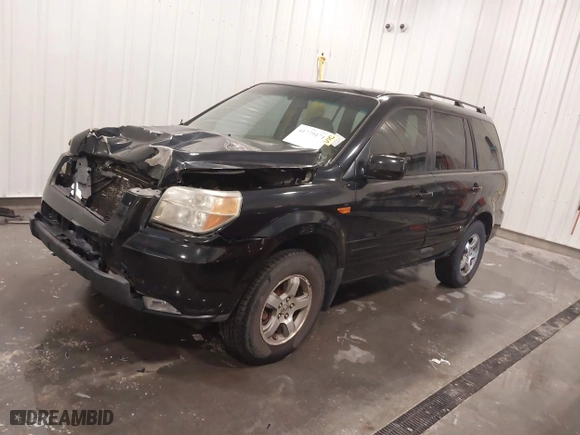 2006 Honda Pilot EX with VIN 2HKYF18436H519974, listed as a IAAI auction lot 41739171 with 151,808 mi miles. Bid and sale history available at carsss.com. Image 18.
