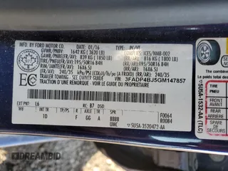 2016 Ford Fiesta SE with VIN 3FADP4BJ5GM147857, listed as a Copart auction lot 55354685 with 113,173 mi miles and Clean Title. Bid and sale history available at carsss.com. Image 12.