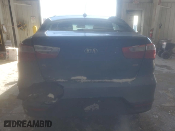 2016 Kia Rio LX with VIN KNADM4A31G6680582, listed as a Copart auction lot 46137275 with 162,608 mi miles and Salvage Title. Bid and sale history available at carsss.com. Image 6.