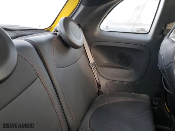 2017 FIAT 500 Abarth with VIN 3C3CFFFH3HT675355, listed as a Copart auction lot 81145414 with NaN miles and Salvage Title. Bid and sale history available at carsss.com. Image 10.
