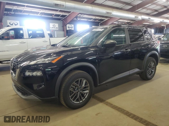 2023 Nissan Rogue S with VIN 5N1BT3AB2PC796286, listed as a Copart auction lot 62011775 with 40,098 mi miles and Salvage title. Bid and sale history available at DreamBid. Image 1.