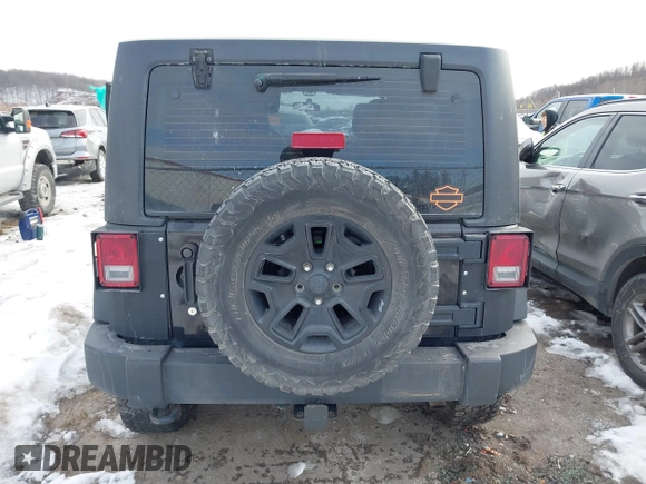 2017 Jeep Wrangler Unlimited Sport with VIN 1C4BJWDG1HL559261, listed as a IAAI auction lot 41367792 with 96,284 mi miles. Bid and sale history available at carsss.com. Image 16.