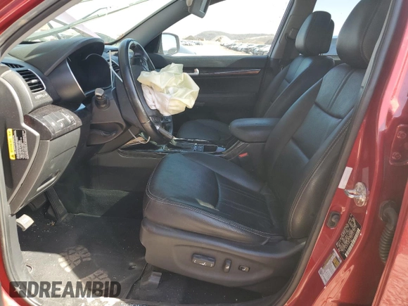 2014 Kia Sorento SX with VIN 5XYKW4A78EG518725, listed as a Copart auction lot 46819425 with 0 mi miles and Salvage Title. Bid and sale history available at carsss.com. Image 7.