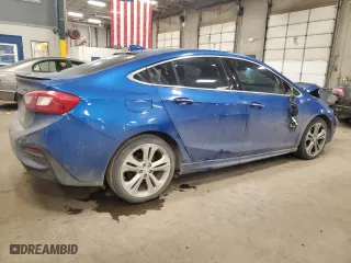 2016 Chevrolet Cruze Premier with VIN 1G1BG5SM4G7323186, listed as a Copart auction lot 42174205 with 144,175 mi miles and Salvage Title. Bid and sale history available at carsss.com. Image 3.