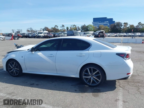 2018 Lexus GS 350 with VIN JTHBZ1BLXJA015465, listed as a IAAI auction lot 41848863 with 59,914 mi miles and . Bid and sale history available at DreamBid. Image 14.