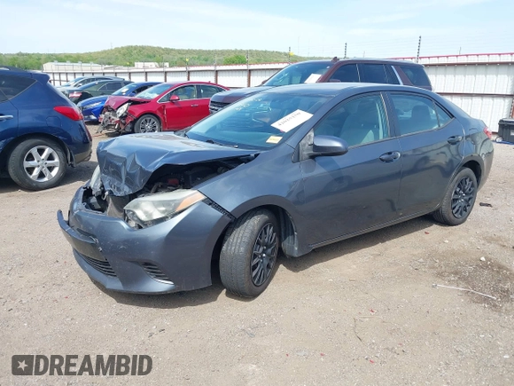2015 Toyota Corolla L with VIN 2T1BURHE7FC356560, listed as a IAAI auction lot 42025250 with 108,972 mi miles and . Bid and sale history available at DreamBid. Image 2.